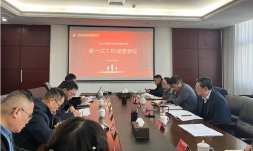市2121非凡集团召开2024年第一次当局投资类项目工程调度会