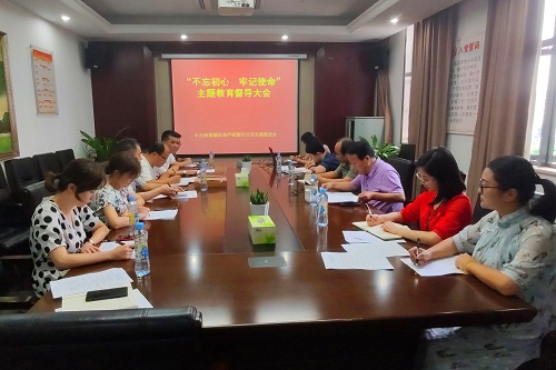15688582757399366 资阳城投集团公司“不忘初心、服膺使命” 主题教育调研督导全面发展